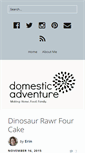 Mobile Screenshot of domesticadventure.com